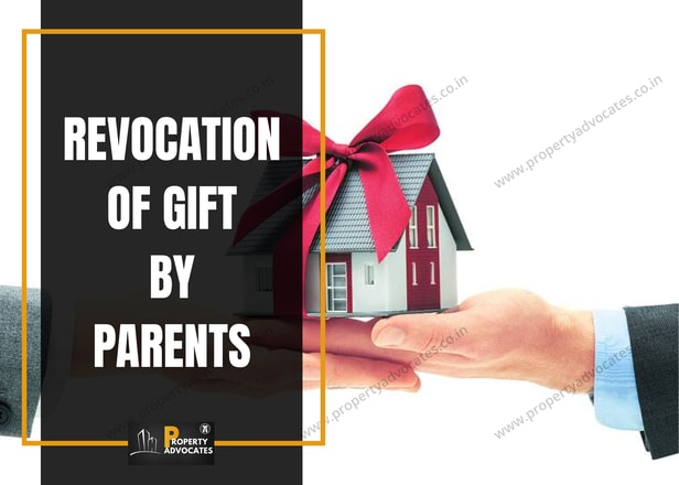REVOCATION OF GIFT BY PARENTS