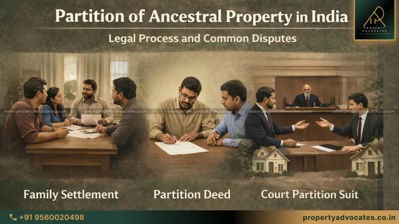 Partition of Ancestral Property in India: Legal Process and Common Disputes