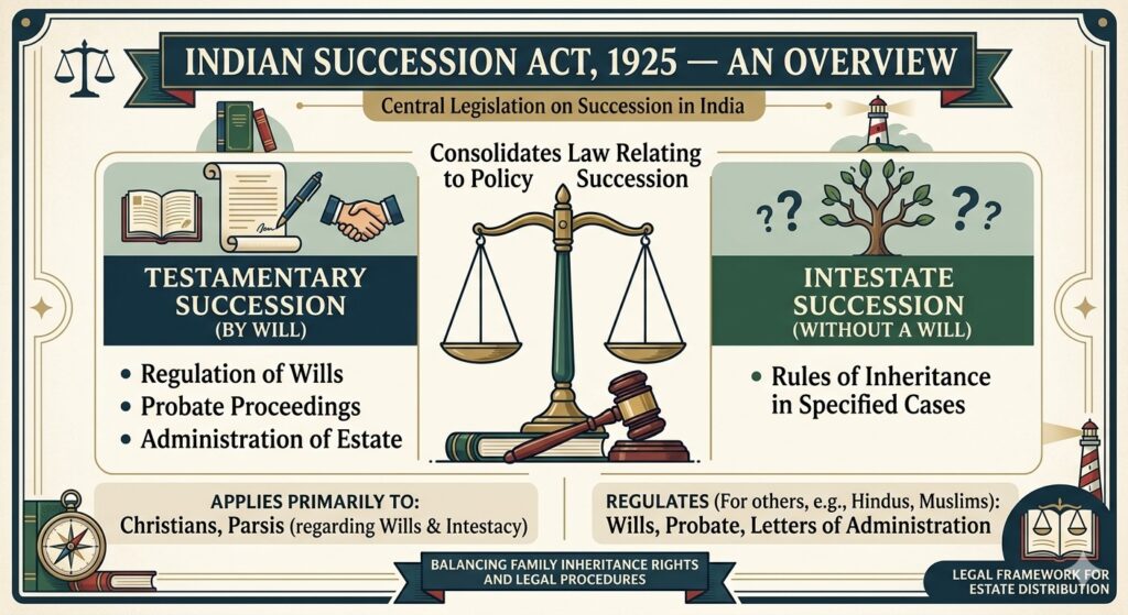 Indian Succession Act, 1925 — An Overview