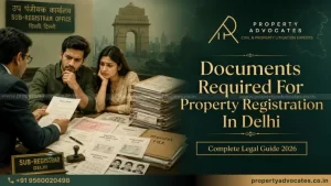 Documents Required For Property Registration In Delhi Guide