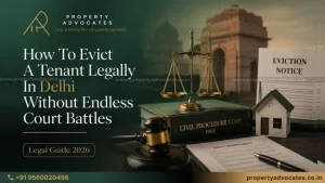 How To Evict A Tenant Legally In Delhi Complete Guide 2026