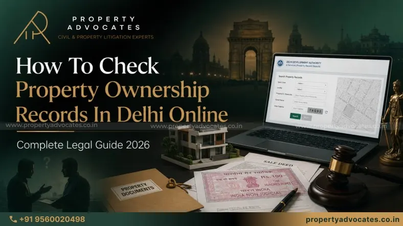 How To Check Property Ownership Records In Delhi Online: Complete Legal Guide 2026