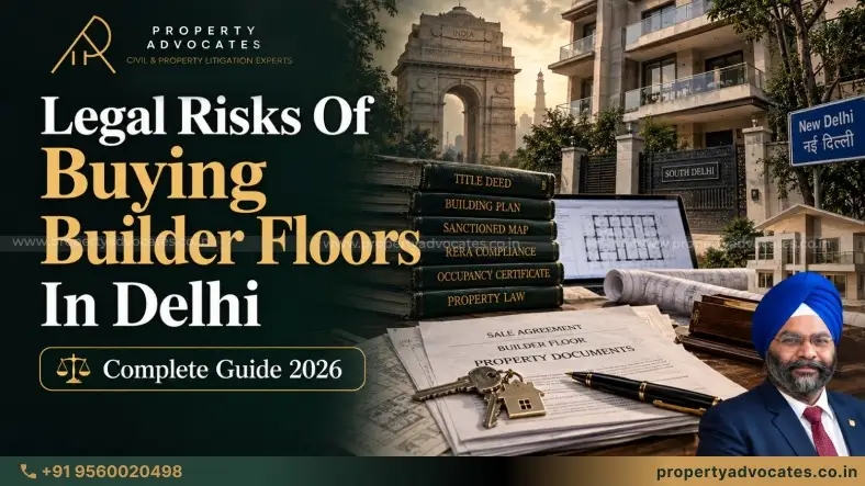 Legal Risks Of Buying Builder Floors In Delhi: Complete Guide 2026