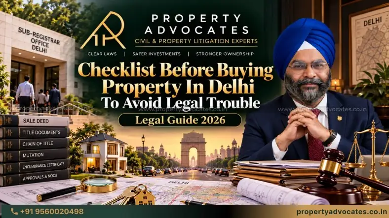 Checklist Before Buying Property In Delhi To Avoid Legal Trouble