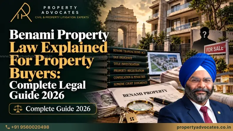 Benami Property Law Explained For Property Buyers: Complete Legal Guide 2026